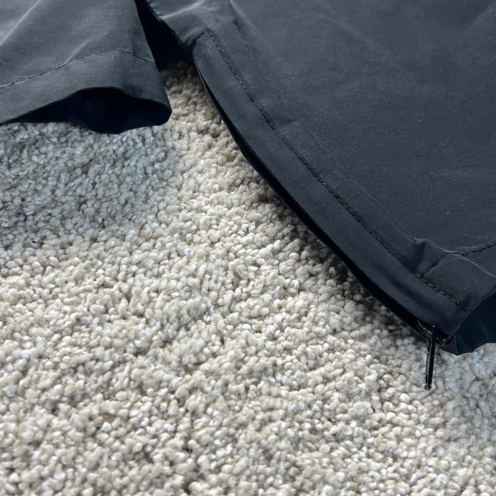 Halogen Black Zip Up Collared Lightweight Jacket … - image 8